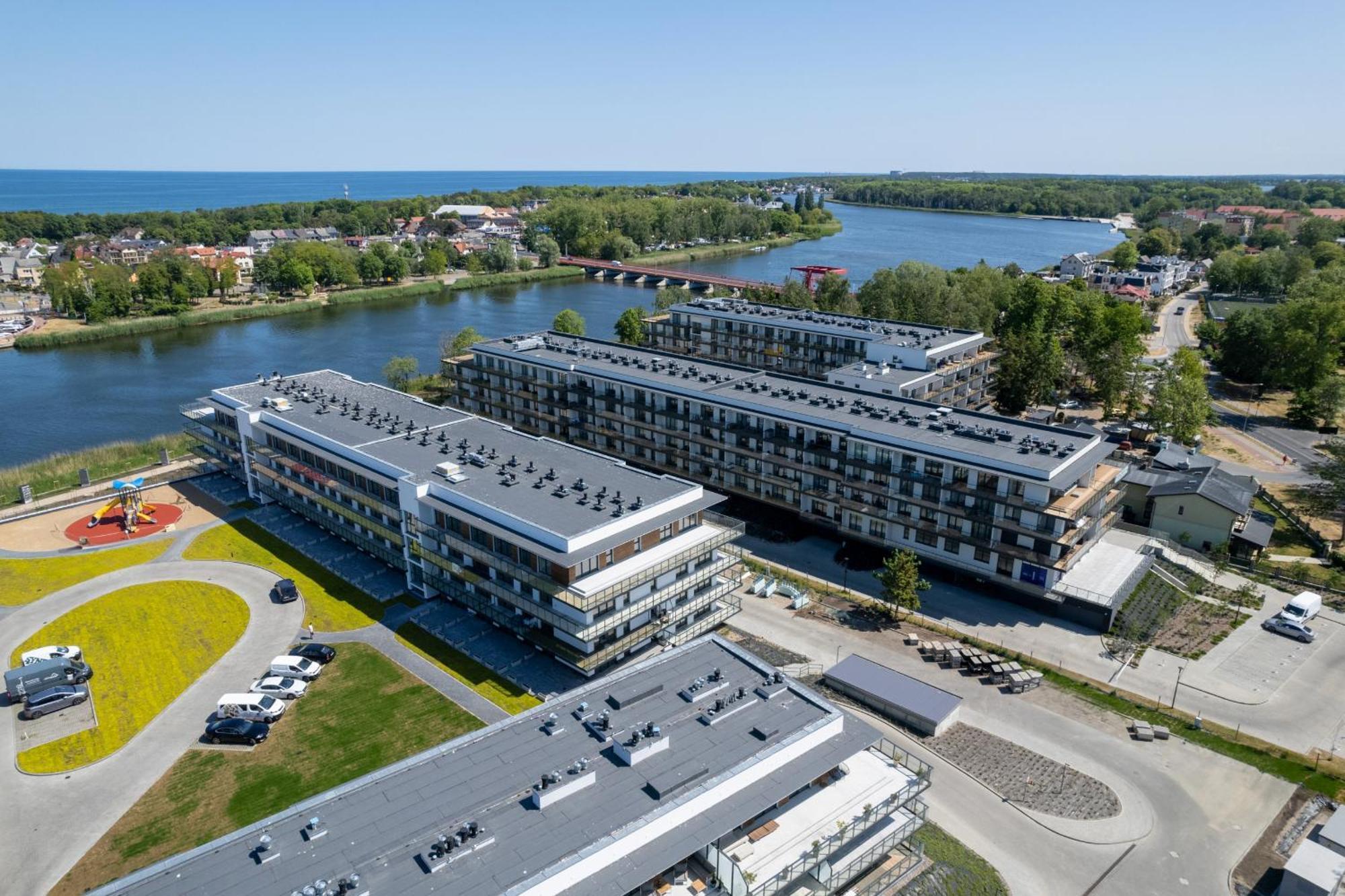 Stela Water Side Apartment - Swimming Pool & Sauna By Renters Prestige Dziwnów Kültér fotó