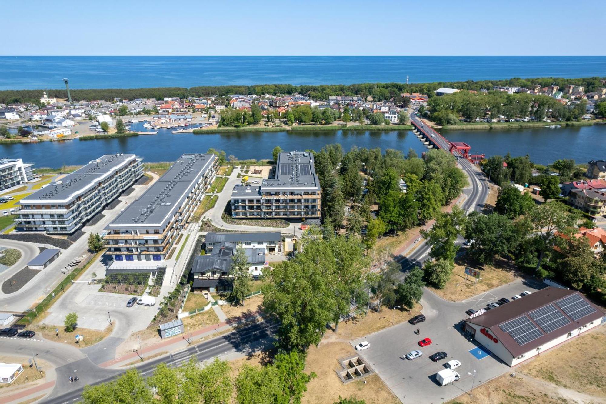 Stela Water Side Apartment - Swimming Pool & Sauna By Renters Prestige Dziwnów Kültér fotó