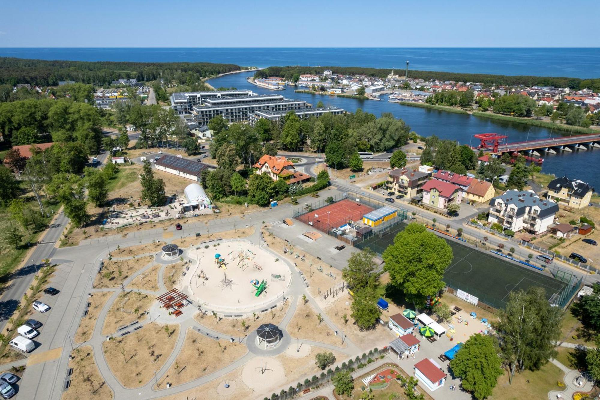 Stela Water Side Apartment - Swimming Pool & Sauna By Renters Prestige Dziwnów Kültér fotó