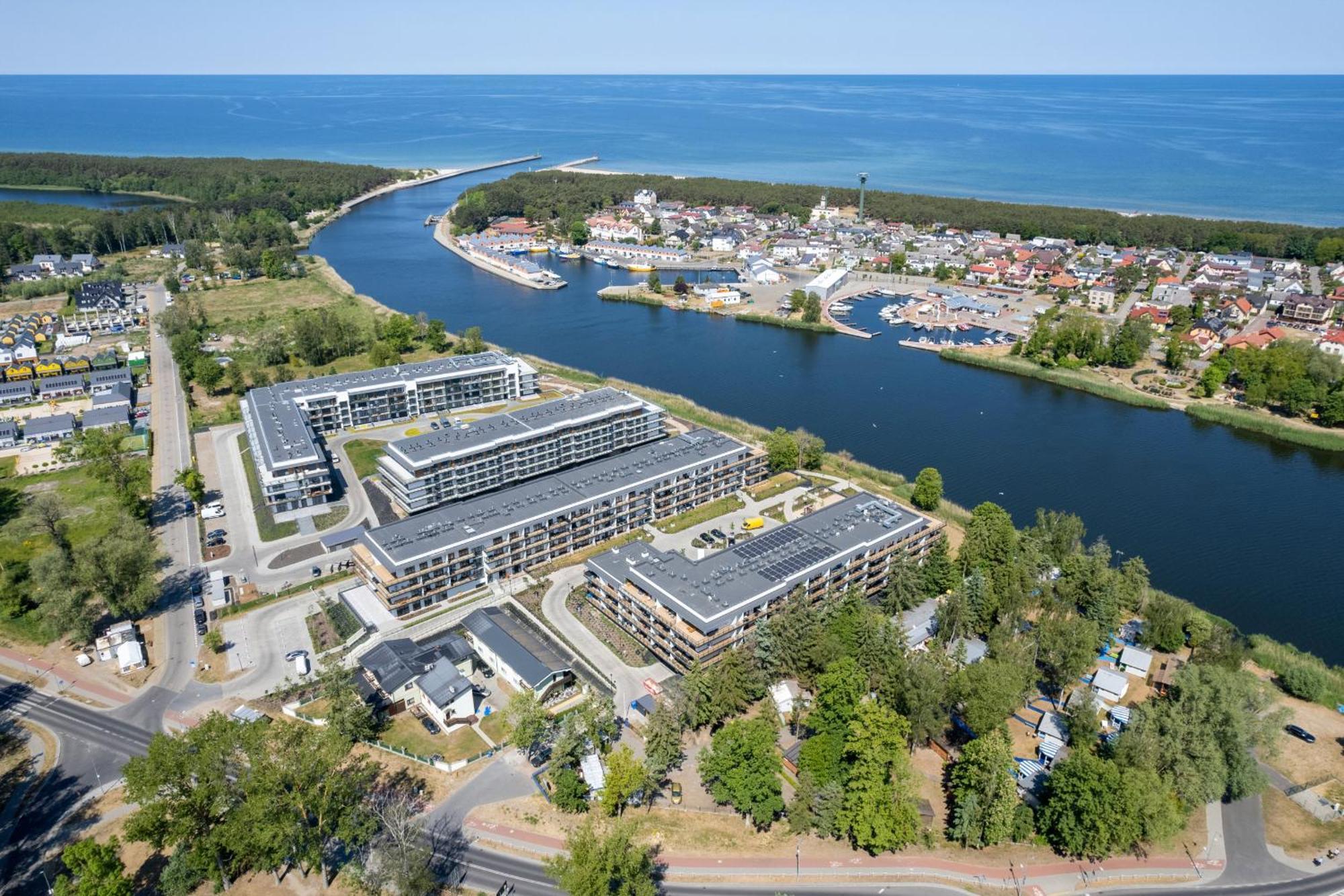 Stela Water Side Apartment - Swimming Pool & Sauna By Renters Prestige Dziwnów Kültér fotó